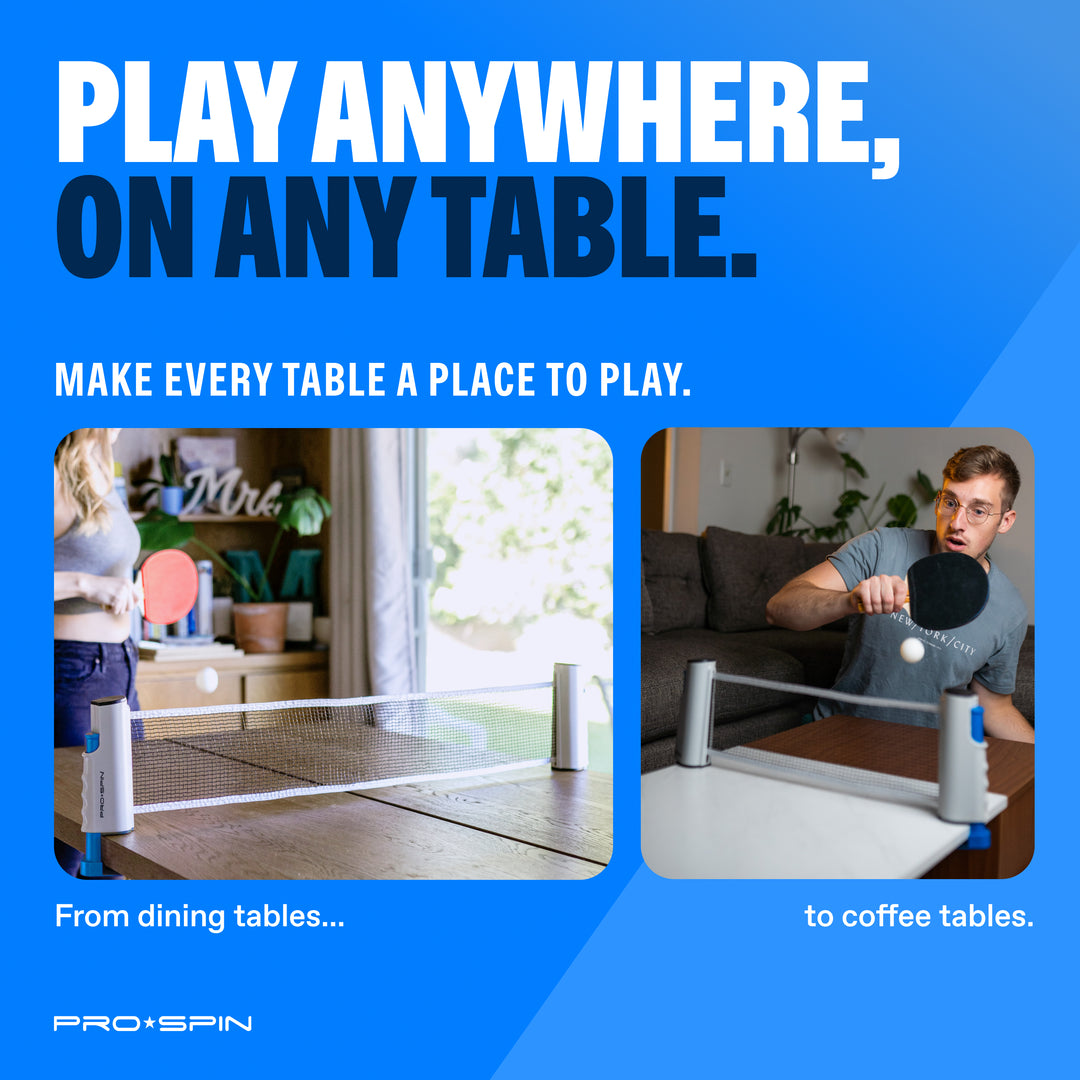 All-In-One Portable Ping Pong Set