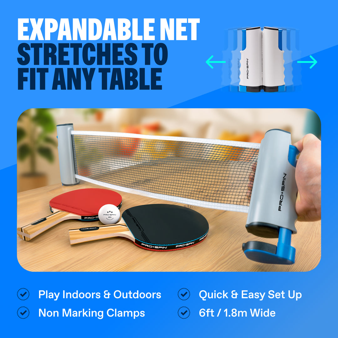 All-In-One Portable Ping Pong Set