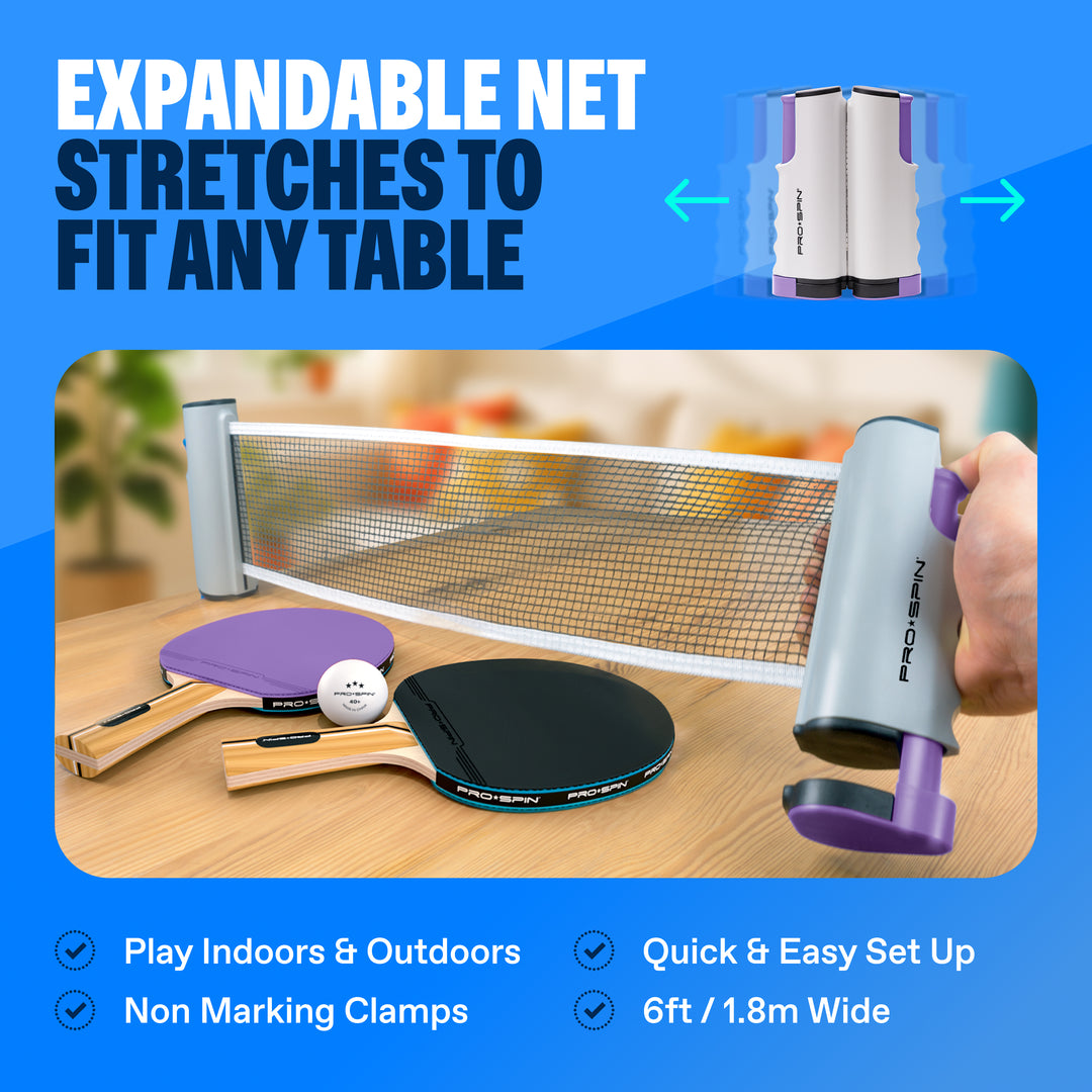 All-In-One Portable Ping Pong Set