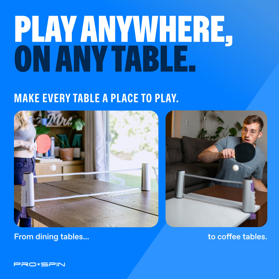 All-In-One Portable Ping Pong Set